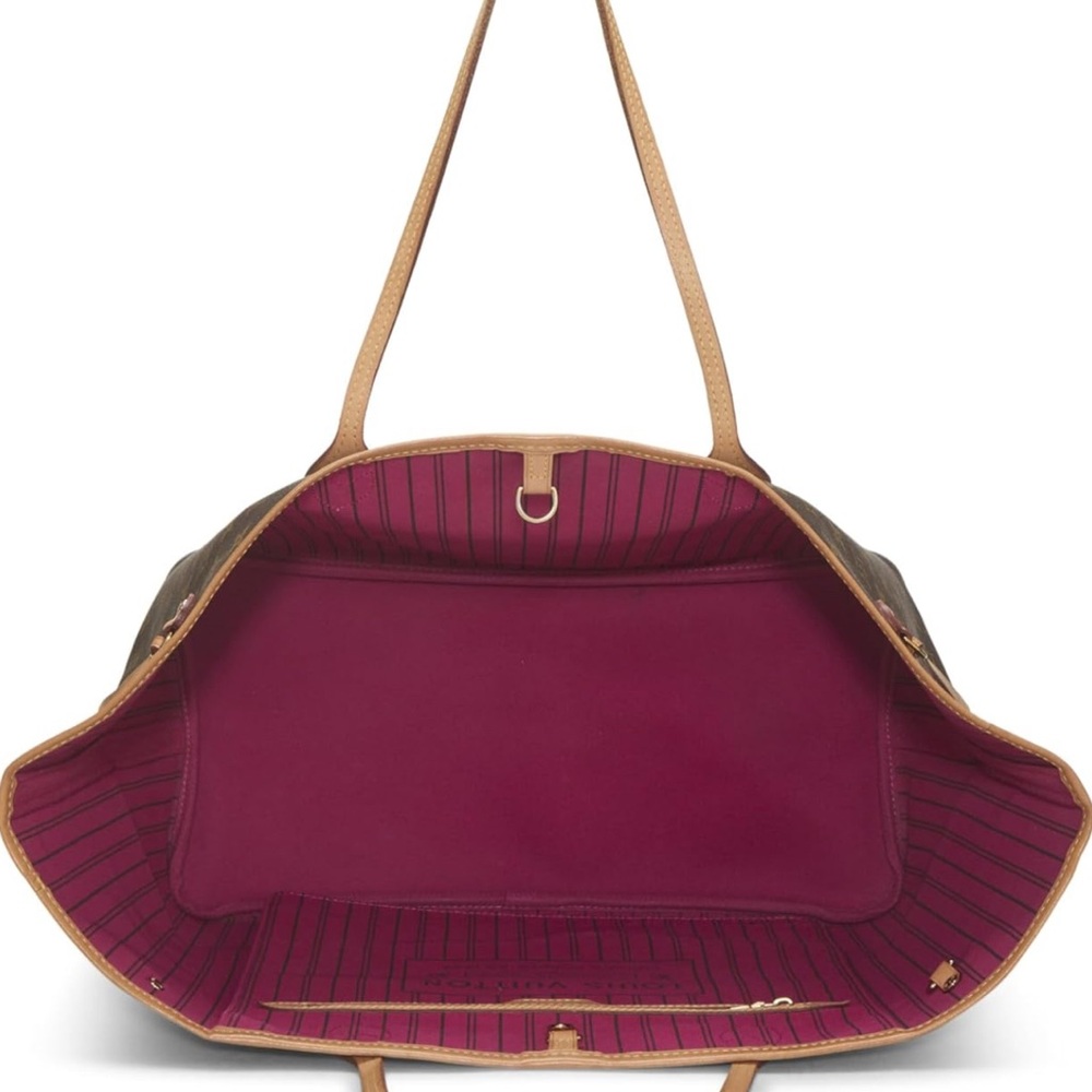 Louis Vuitton MM Neverfull Rose Ballerine Striped Lining Limited Edition - Picture 5 of 13